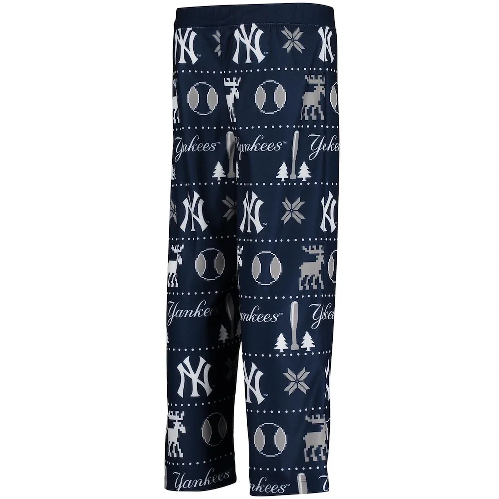 NWOT New York Yankees Allover Print Holiday Sleep Lounge Pants